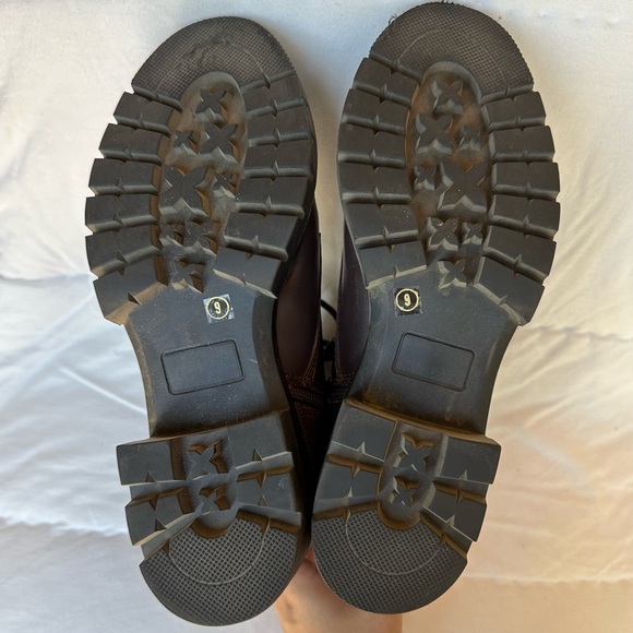 Steve Madden Jasimyn Lace-Up Boot | Size 9 Brown - Picture 4 of 7